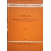 NORMATIV PRIVIND PROIECTAREA SI EXECUTAREA INSTALATIILOR DE VENTILARE, INDICATIV I.5-79 NORMATIV PRIVIND PROIECTAREA SI EXECUTAREA INSTALATIILOR DE VENTILARE, INDICATIV I.5-79