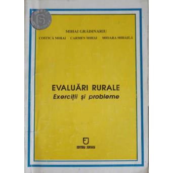 EVALUARI RURALE. EXERCITII SI PROBLEME