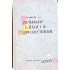 MANUAL DE APARARE LOCALA ANTIAERIANA
