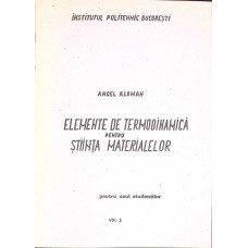 ELEMENTE DE TERMODINAMICA PENTRU STIINTA MATERIALELOR VOL.2