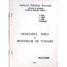 MODELAREA FIZICA A PROCESELOR DE TURNARE