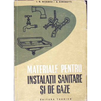 MATERIALE PENTRU INSTALATII SANITARE SI DE GAZE. INDRUMATOR