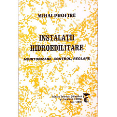 INSTALATII HIDROEDILITARE. MONITORIZARE, CONTROL, REGLARE