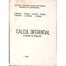 CALCUL DIFERENTIAL, CULEGERE DE PROBLEME