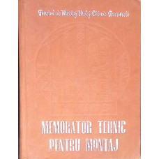 MEMORATOR TEHNIC PENTRU MONTAJ