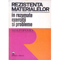 REZISTENTA MATERIALELOR IN REZUMATE, EXERCITII SI PROBLEME