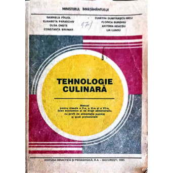 TEHNOLOGIE CULTURALA. MANUAL PENTRU CLASELE A X-A, A XI-A, A XII-A LICEE ECONOMICE
