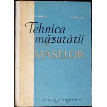 TEHNICA MASURARII MASELOR
