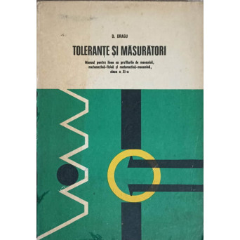 TOLERANTE SI MASURATORI