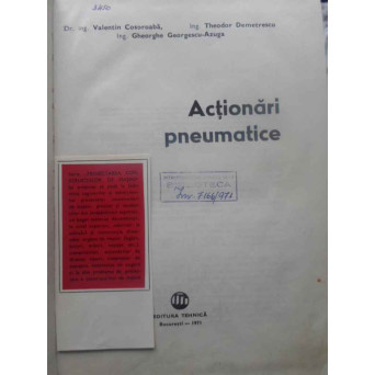 ACTIONARI PNEUMATICE