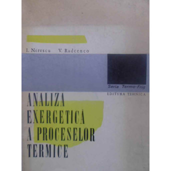 ANALIZA EXERGETICA A PROCESELOR TERMICE