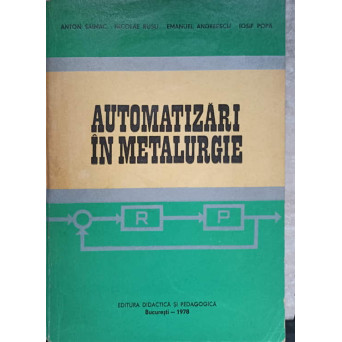 AUTOMATIZARI IN METALURGIE