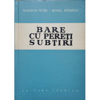 BARE CU PERETI SUBTIRI