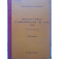 INDICATORUL STANDARDELOR DE STAT 1981