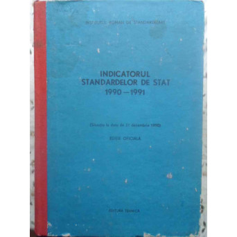 INDICATORUL STANDARDELOR DE STAT 1990-1991