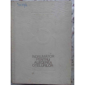 INDRUMATOR PENTRU ALEGEREA OTELURILOR