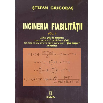INGINERIA FIABILITATII VOL.2