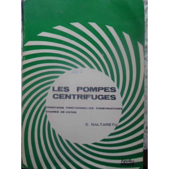 LES POMPES CENTRIFUGES