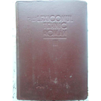 LEXICONUL TEHNIC ROMAN VOL.III (I-M)