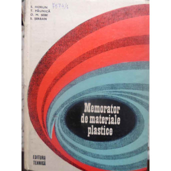 MEMORATOR DE MATERIALE PLASTICE