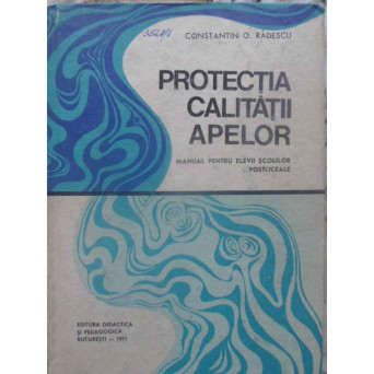 PROTECTIA CALITATII APELOR