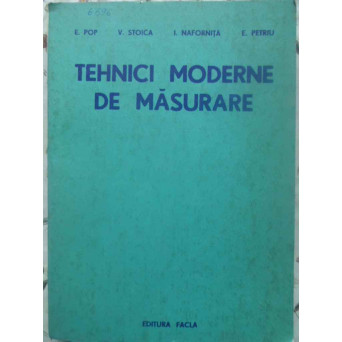TEHNICI MODERNE DE MASURARE