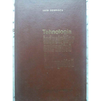 TEHNOLOGIA INDUSTRIILOR EXTRACTIVA SI ENERGETICA