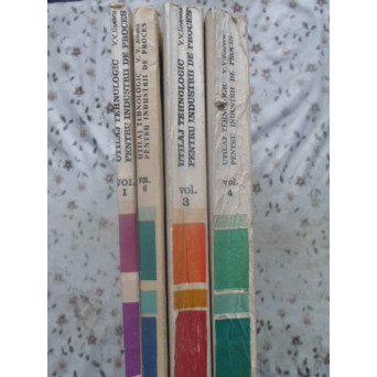 UTILAJ TEHNOLOGIC PENTRU INDUSTRII DE PROCES VOL.1-4
