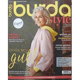 REVISTA BURDA 4/2019 (CONTINE TIPARE)
