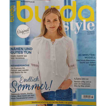 REVISTA BURDA 6/2018 (CONTINE TIPARE)