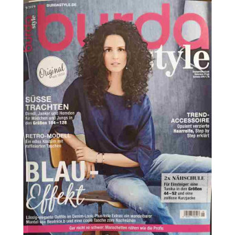 REVISTA BURDA 9/2019 (CONTINE TIPARE)