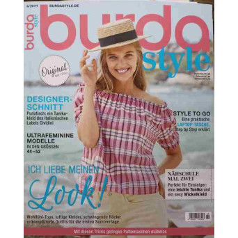 REVISTA BURDA 6/2019 (CONTINE TIPARE)