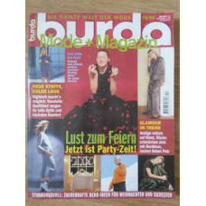 REVISTA BURDA. MODE + MAGAZIN, NR.12/1999 (CONTINE TIPARE)
