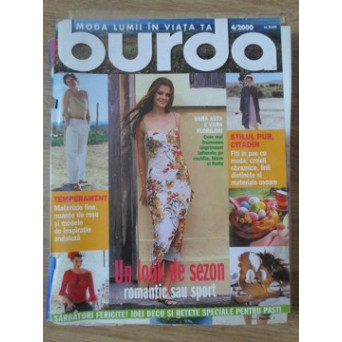 REVISTA BURDA. NR.4/2000 (CONTINE TIPARE)