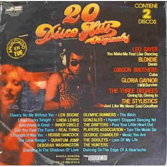 20 Disco Hits Originales (Banda Sonora Original De La Pelicula The Bitch. El Placer) SET 2 DISCURI VINIL