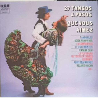 27 TANGOS, PASOS QUE VOUS AIMEZ. SET 2 DISCURI VINIL