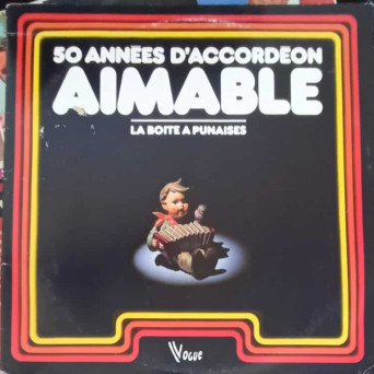 50 Annees D'accordeon (La Boite a Punaises) SET 2 DISCURI VINIL
