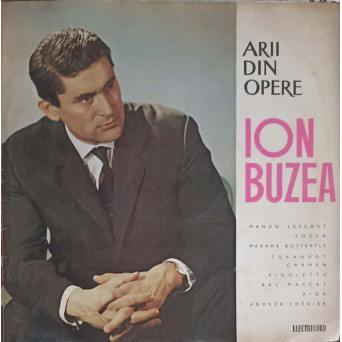 ARII DIN OPERE. RECITAL ION BUZEA