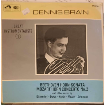 BEETHOVEN HORN SONATA MOZART HORN CONCERTO NR.2