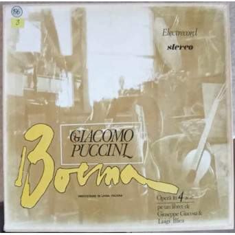 BOEMA (OPERA IN 4 ACTE) SETBOX 3 DISCURI VINIL