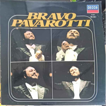 Bravo Pavarotti. SET 2 DISCURI VINIL