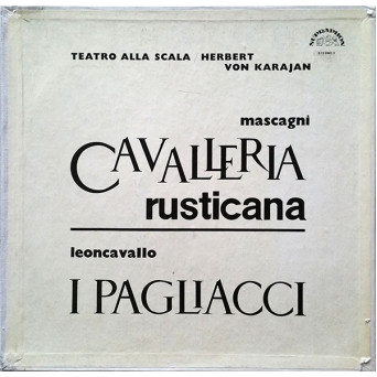 CAVALLERIA RUSTICANA. I PAGLIACCI. SETBOX 3 DISCURI VINIL