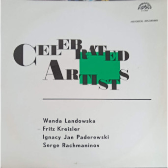 CELEBRATED ARTISTS
