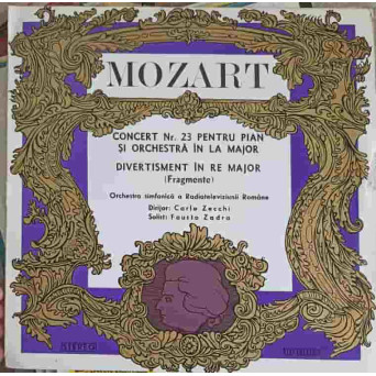 CONCERT NR.23 PENTRU PIAN SI ORCHESTRAIN LA MAJOR