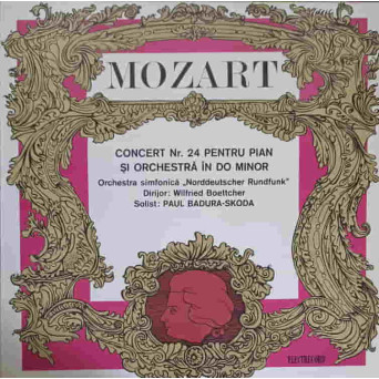 CONCERT NR.24 PENTRU PIAN SI ORCHESTRA IN DO MINOR