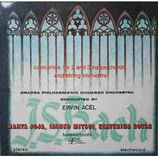 CONCERTOS FOR 2 AND 3 HARPSICHORDS AND STRING ORCHESTRA. 2 DISCURI VINIL