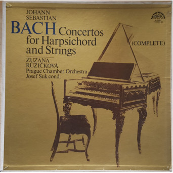 CONCERTOS FOR HARPSICHORD AND STRINGS (COMPLETE) SETBOX 3 DISCURI VINIL