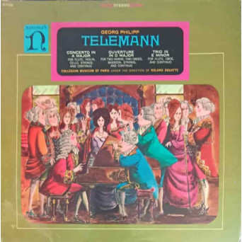 Concerto In A Major, Ouverture In D Major, Trio In E Minor