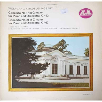 Concerto No.17 In G Major K.453 Concerto No.21 C Major K467
