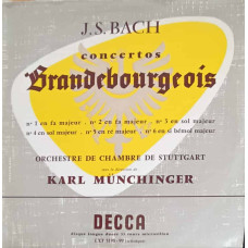 Concertos Brandebourgeois. SET 2 DISCURI VINIL